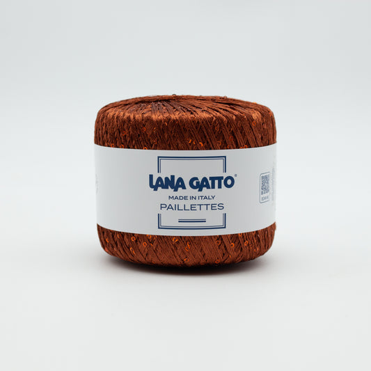 Paillettes /Lana Gatto/ 25g 195m #31160 "Dark maroon"