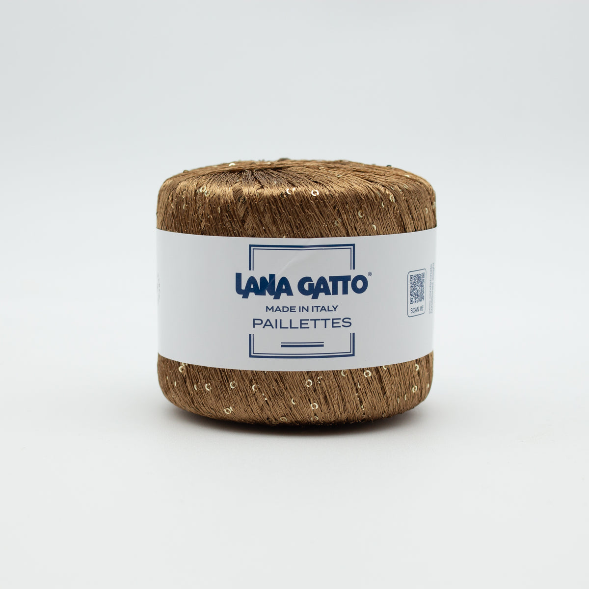 Paillettes /Lana Gatto/ 25g 195m #31159 "Caramel brown"
