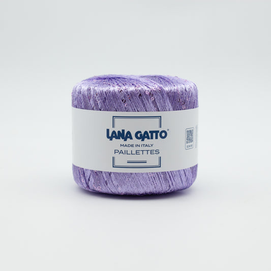 Sequins /Lana Gatto/ 25g 195m #31158 "Lavender purple"