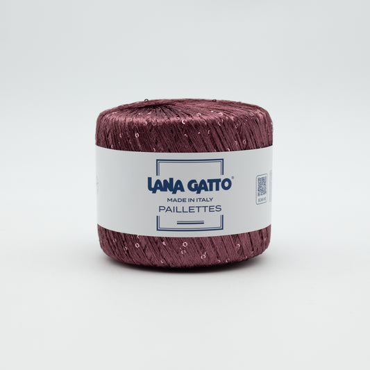 Sequins /Lana Gatto/ 25g 195m #31157 "Plum Violet"