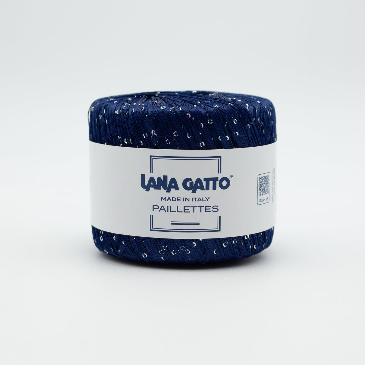 Sequins /Lana Gatto/ 25g 195m #8605 "Dark blue"