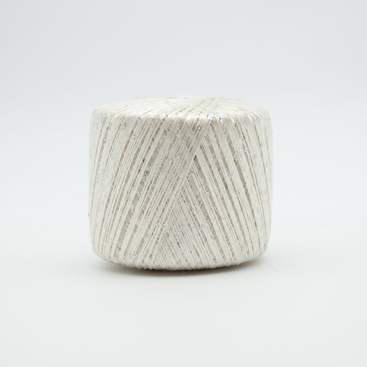 Sequins /Lana Gatto/ 25g 195m #8599 "Milk white"