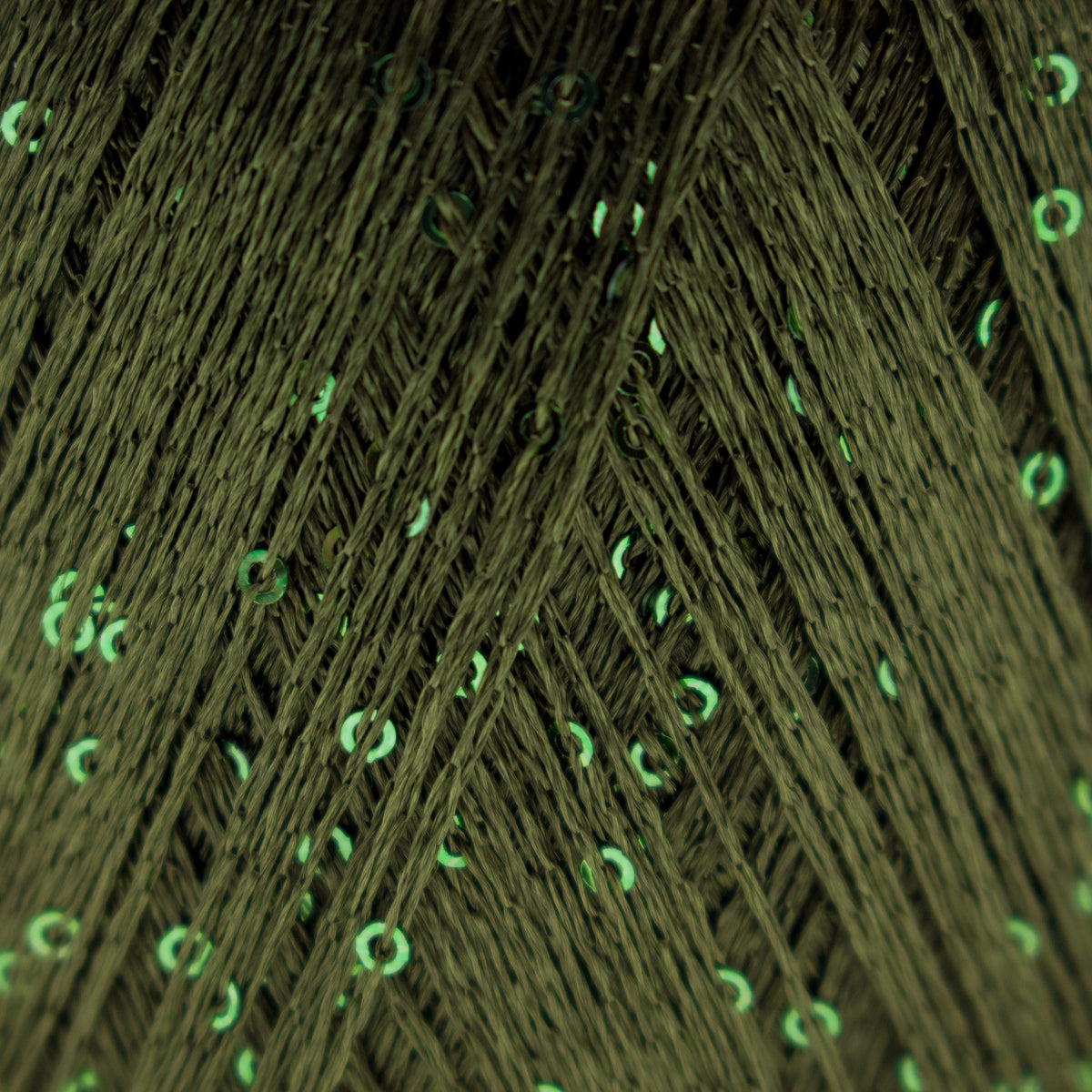Paillettes /Lana Gatto/ 25g 195m #31162 "Dark green"