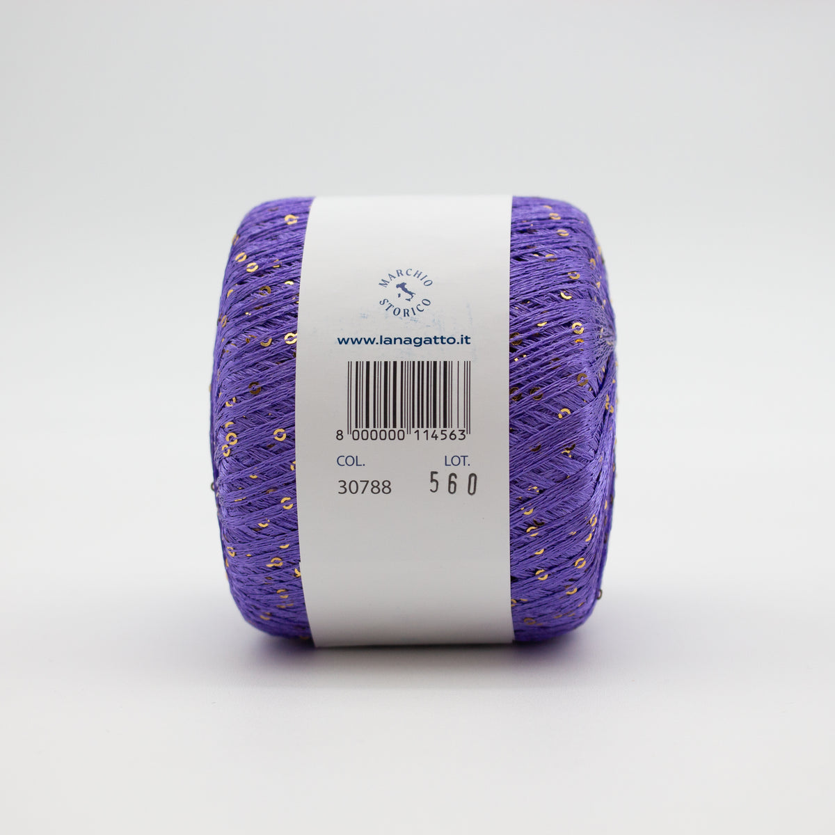 Sequins /Lana Gatto/ 25g 195m #30788 "Violet"