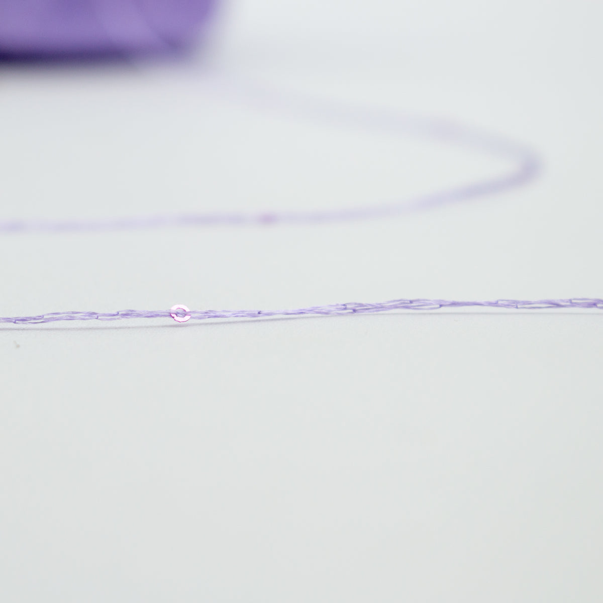 Sequins /Lana Gatto/ 25g 195m #31158 "Lavender purple"