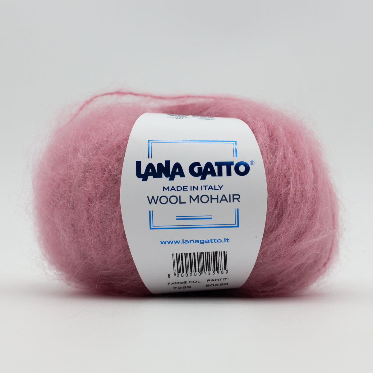 Wool Mohair /Lana Gatto/ 50g #7259 "Vēcrozā"
