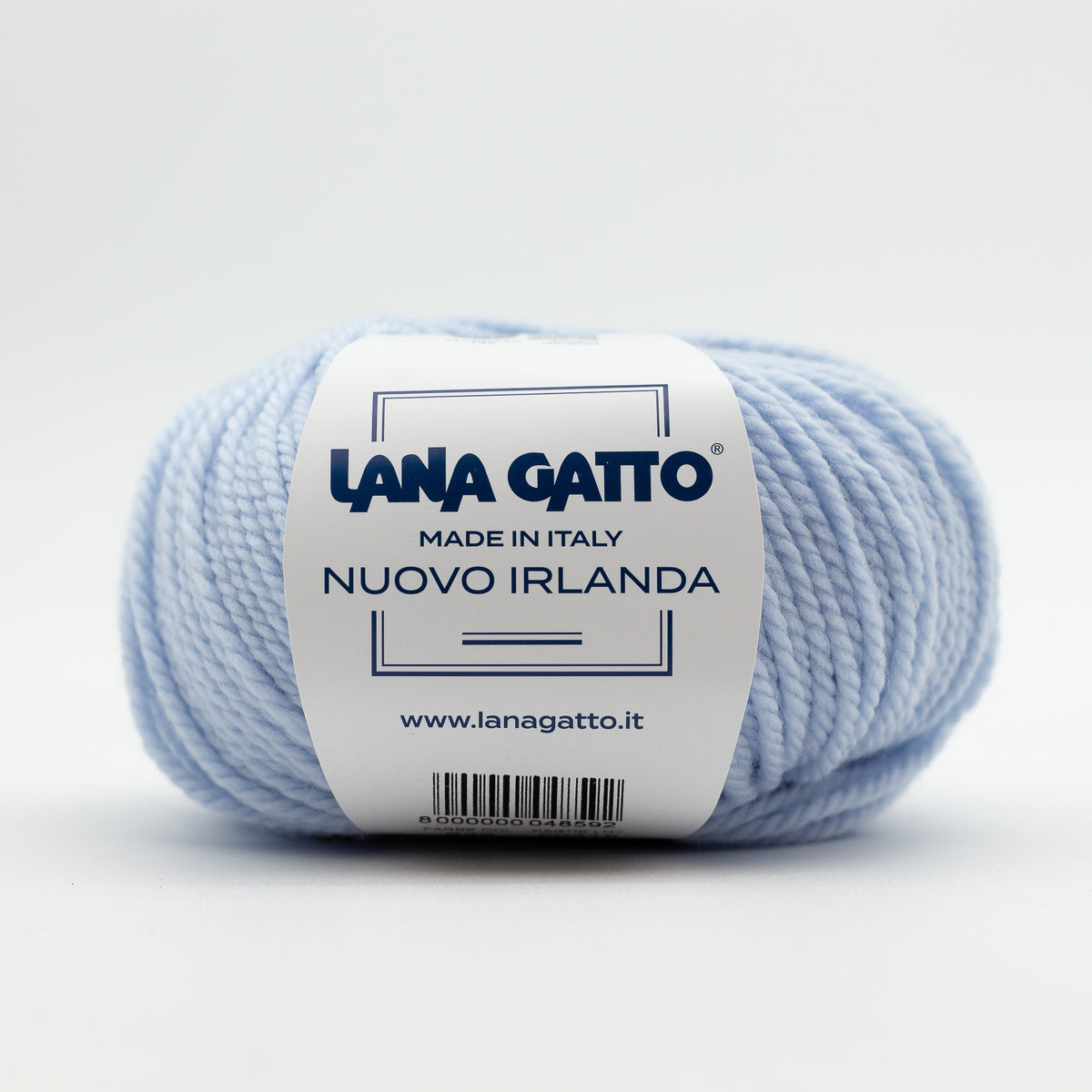 NUOVO IRLANDA /Lana Gatto/ 50g #632 "Dūmakaini zils"