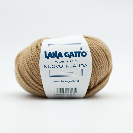 NUOVO IRLANDA /Lana Gatto/ 50g #10022 "Karamele"