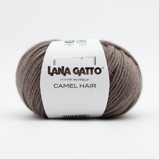 Camel Hair /Lana Gatto/ 50g #8429 "Pelēkbrūns"