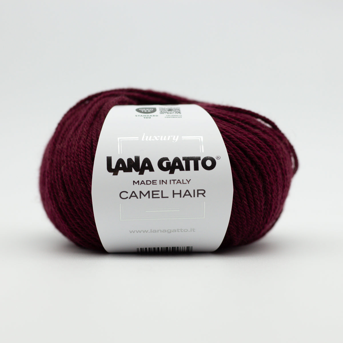 Camel Hair /Lana Gatto/ 50g #5910 "Bordeaux"