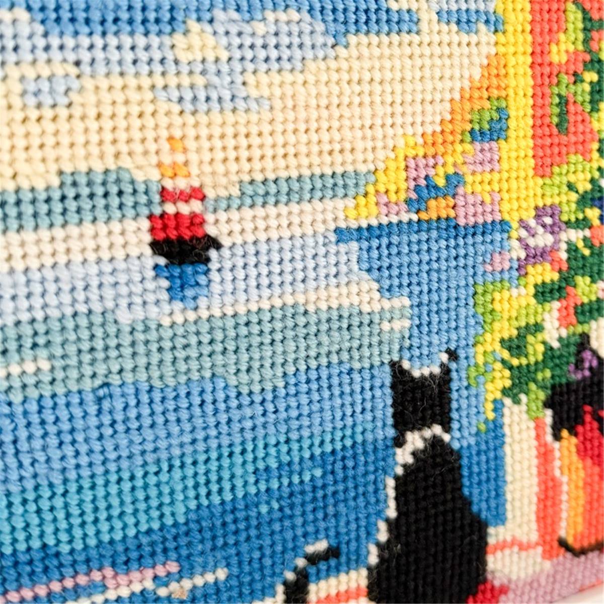 THE GUARDIAN OF THE BAY (Līča sargātājs) - izšūšanas komplekts /Milpoint/ 40 x 20 cm