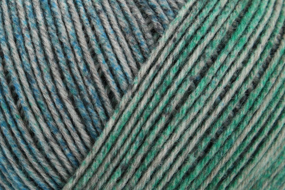 Regia Premium 4-diegu Merino Yak Color 100g #08511 "Nefrīta pelēks"