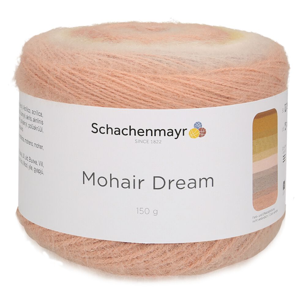Mohair Dream /Schachenmayr/ 150g #00081 "Pastelis"