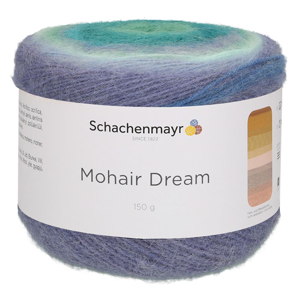 Mohair Dream /Schachenmayr/ 150g #00084 "Pāvs"