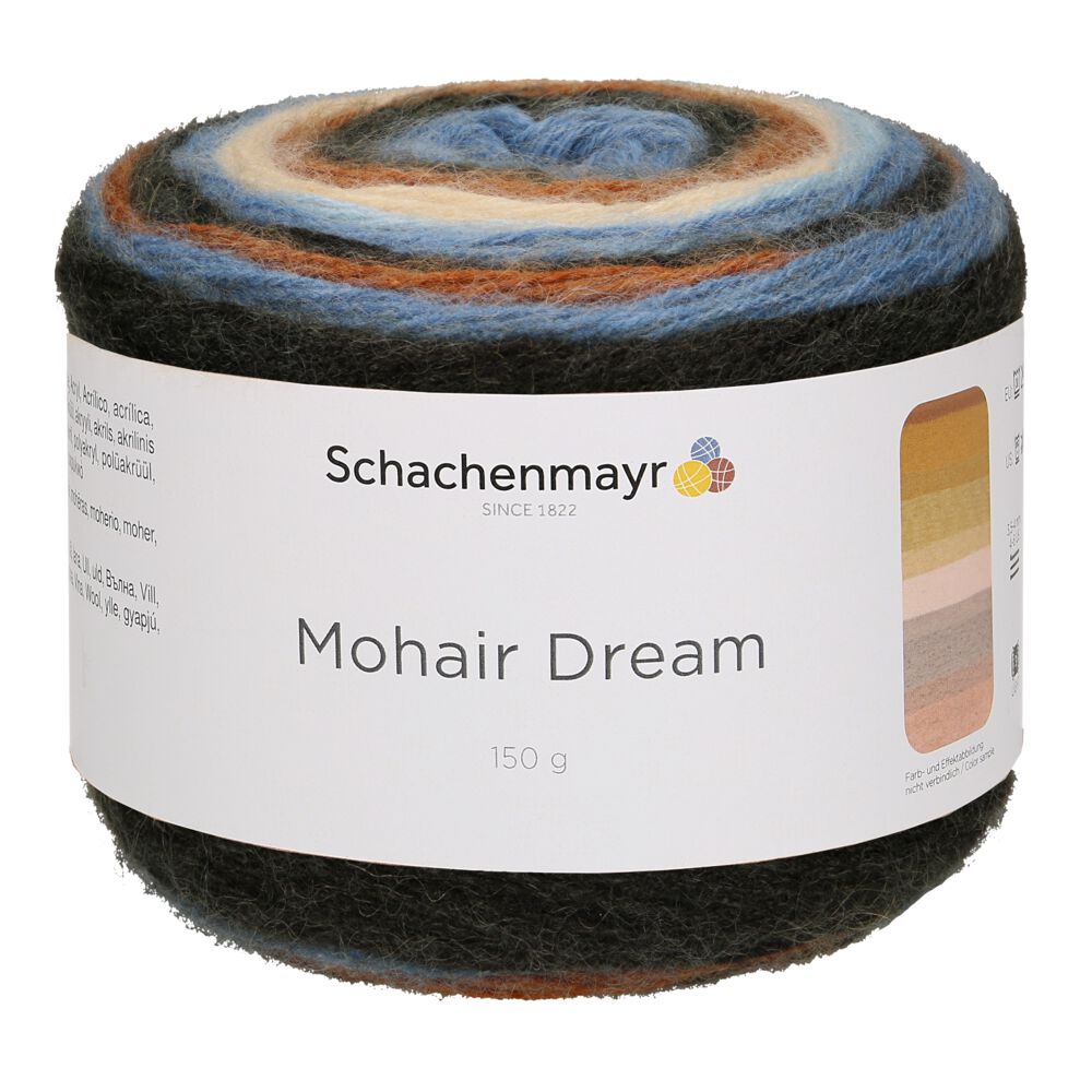 Mohair Dream /Schachenmayr/ 150g #00092 "Patiesi Zila Krāsa"