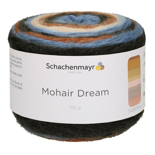 Mohair Dream /Schachenmayr/ 150g #00092 "Patiesi Zila Krāsa"