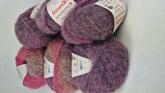 My Winter Wonder /Schachenmayr x freundin/ 50g #00085 "Vulkāns" - vairs netiek ražots!