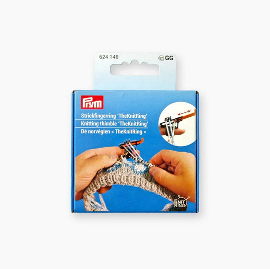 Uzpirkstenis adīšanai TheKnitRing /Prym/ ar 3 dzijas vadīklām