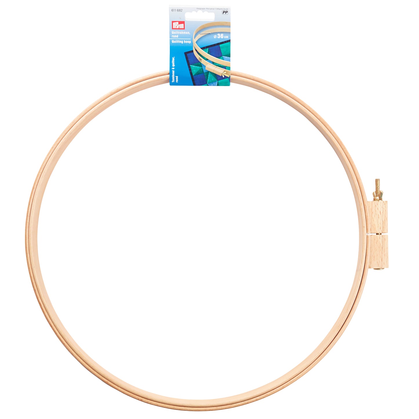 PRYM Dižskābarža riņķis izšūšanai un pečvorkam Ø 36 cm