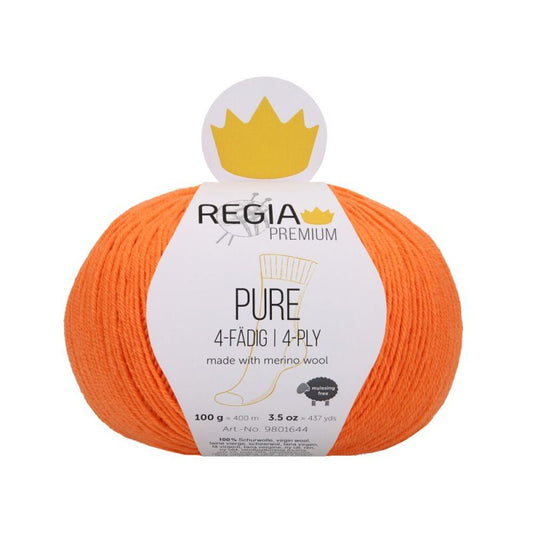 Regia Premium 4-diegu Pure 100g #00025 "Apelsīns"