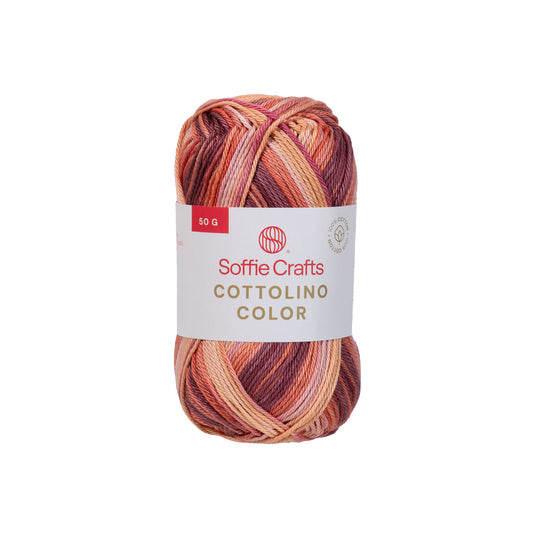 Cottolino Color /Soffie Crafts/ 50g #003 "Mīlestība"