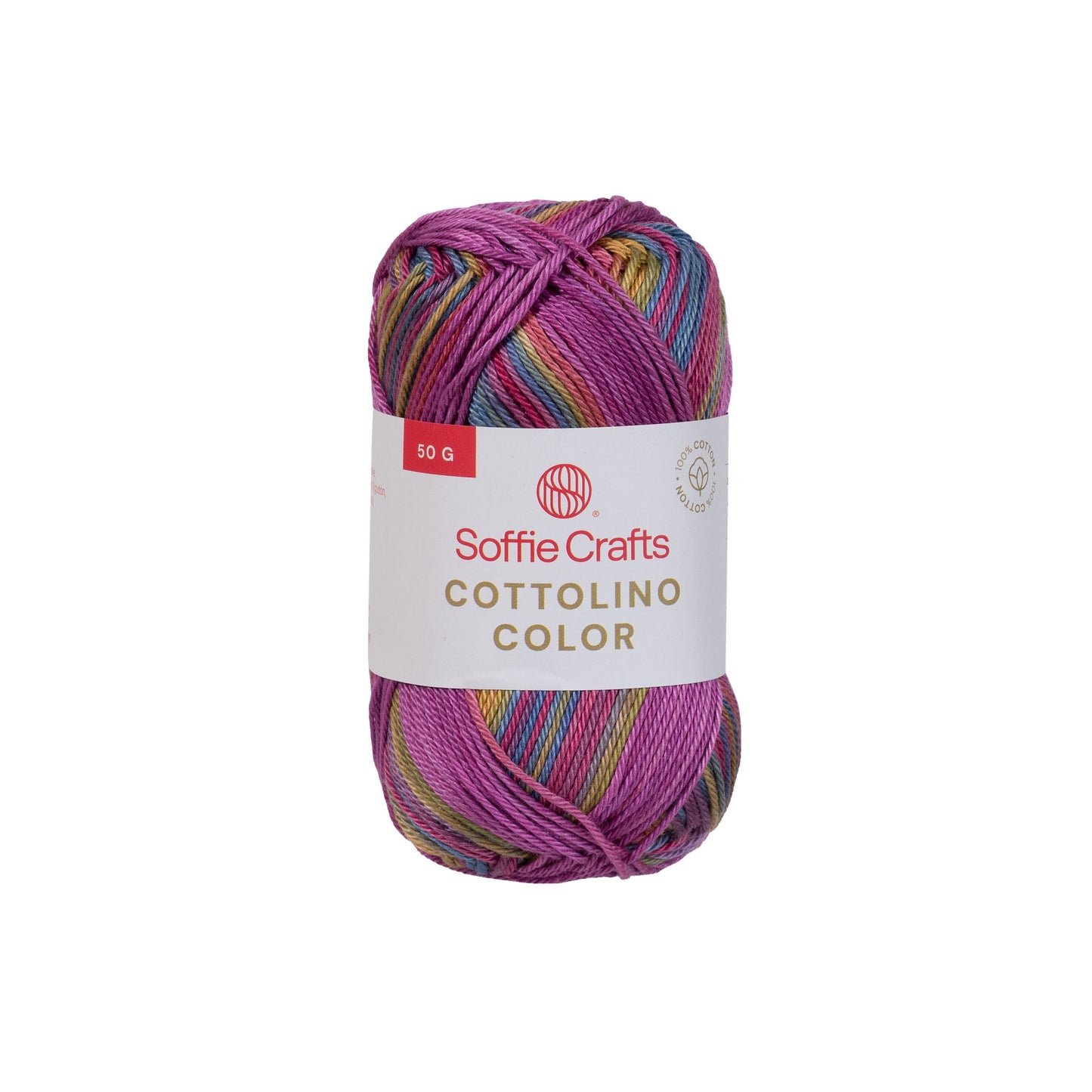 Cottolino Color /Soffie Crafts/ 50g #004 "Māksla"