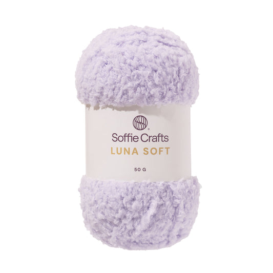 Luna Soft /Soffie Crafts/ 50g #01022 "Gaiši violets"