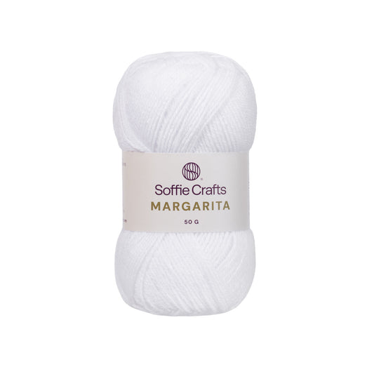 Margarita /Soffie Crafts/ 50g #208 "White"