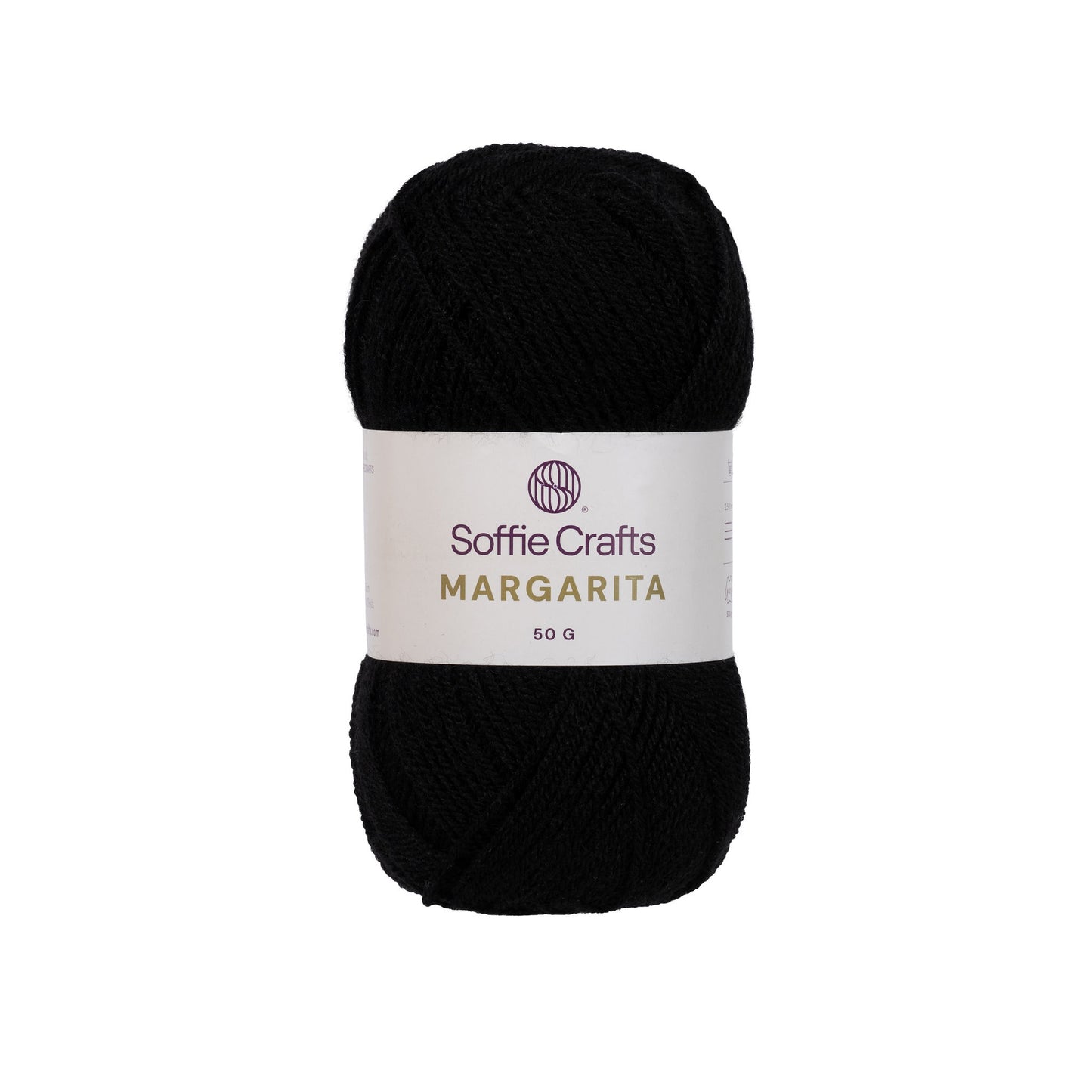 Margarita /Soffie Crafts/ 50g #217 "Melns"