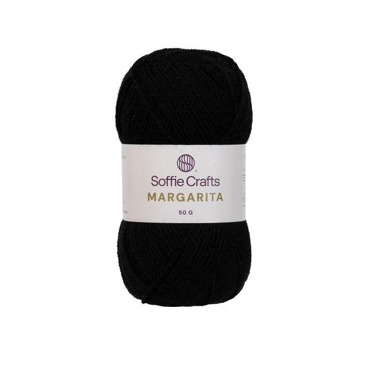 Margarita /Soffie Crafts/ 50g #217 "Black"