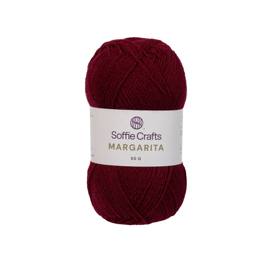 Margarita /Soffie Crafts/ 50g #534 "Dark Red"