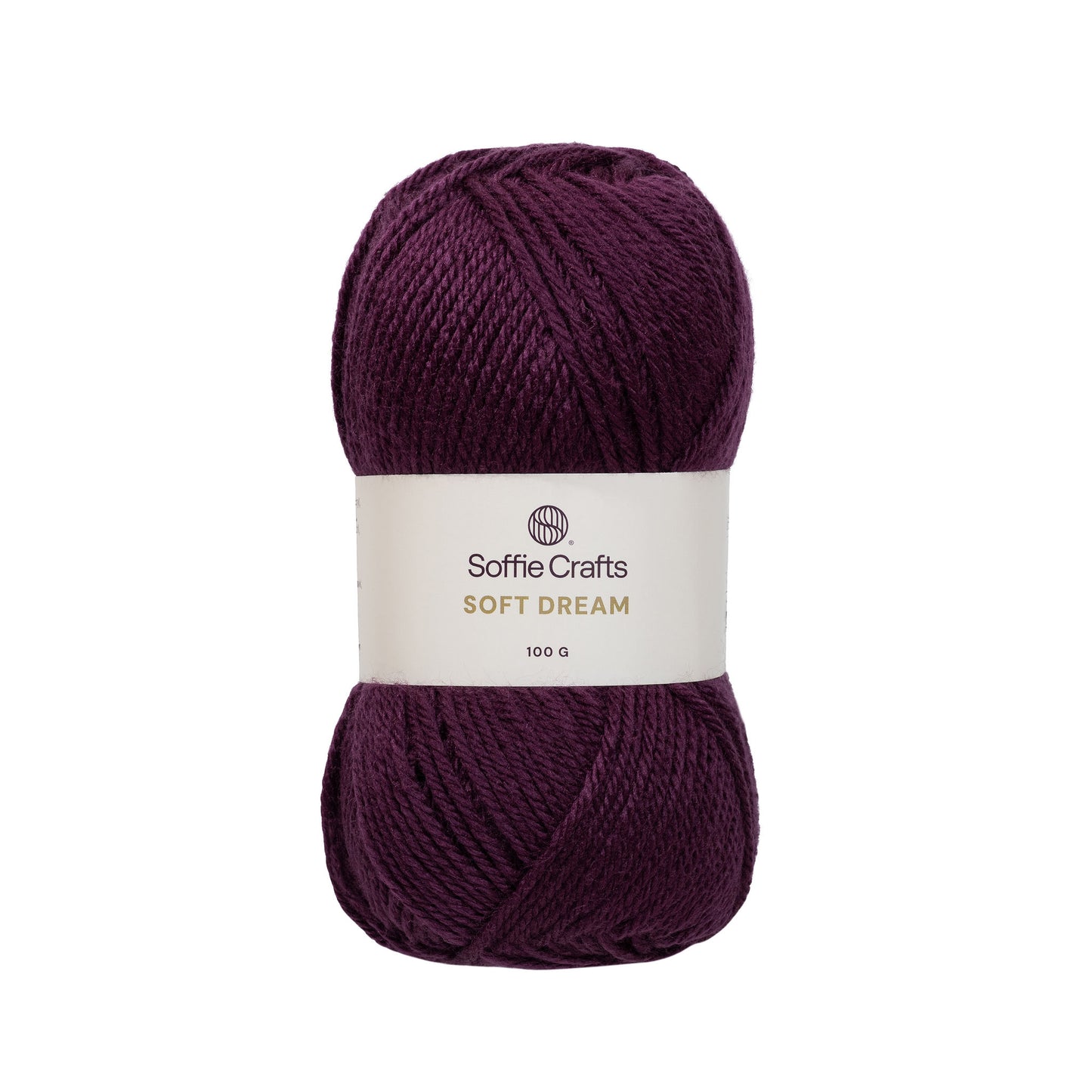 Soft dream /Soffie Crafts/ 100g #00005 "Vīnoga"