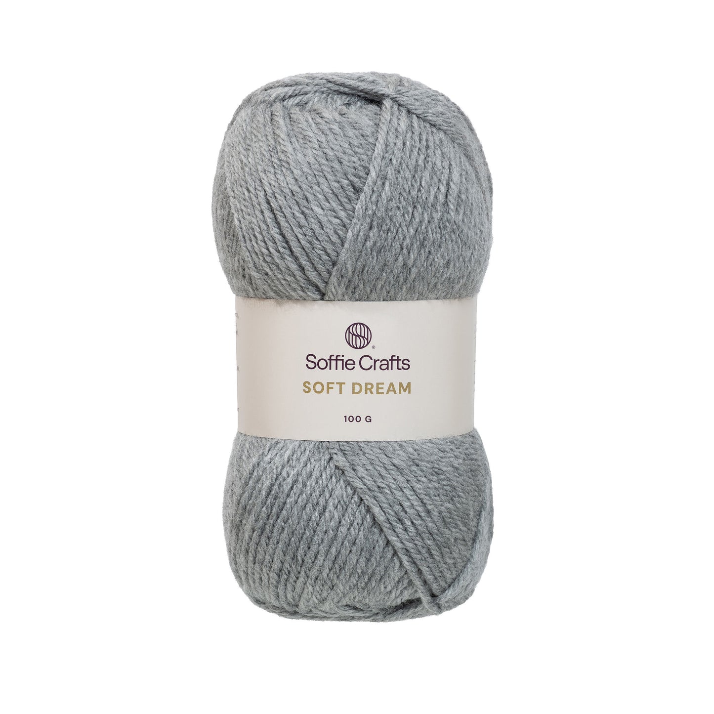 Soft dream /Soffie Crafts/ 100g #00012 "Grey"