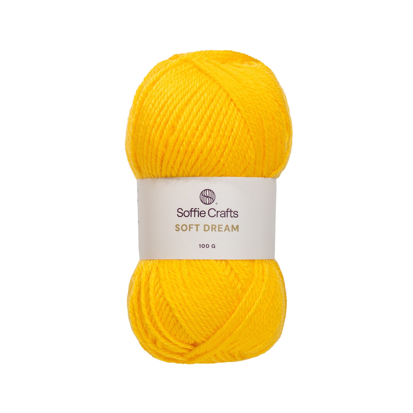 Soft dream /Soffie Crafts/ 100g #08217 "Dzeltens"