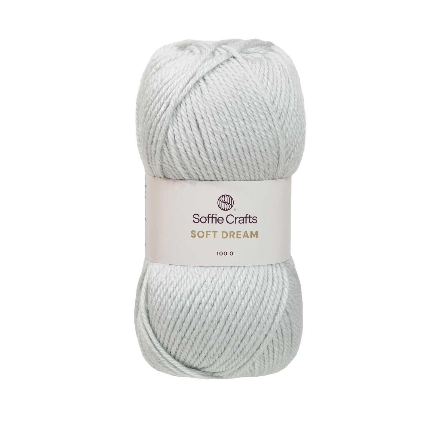 Soft dream /Soffie Crafts/ 100g #08323 "Silver"