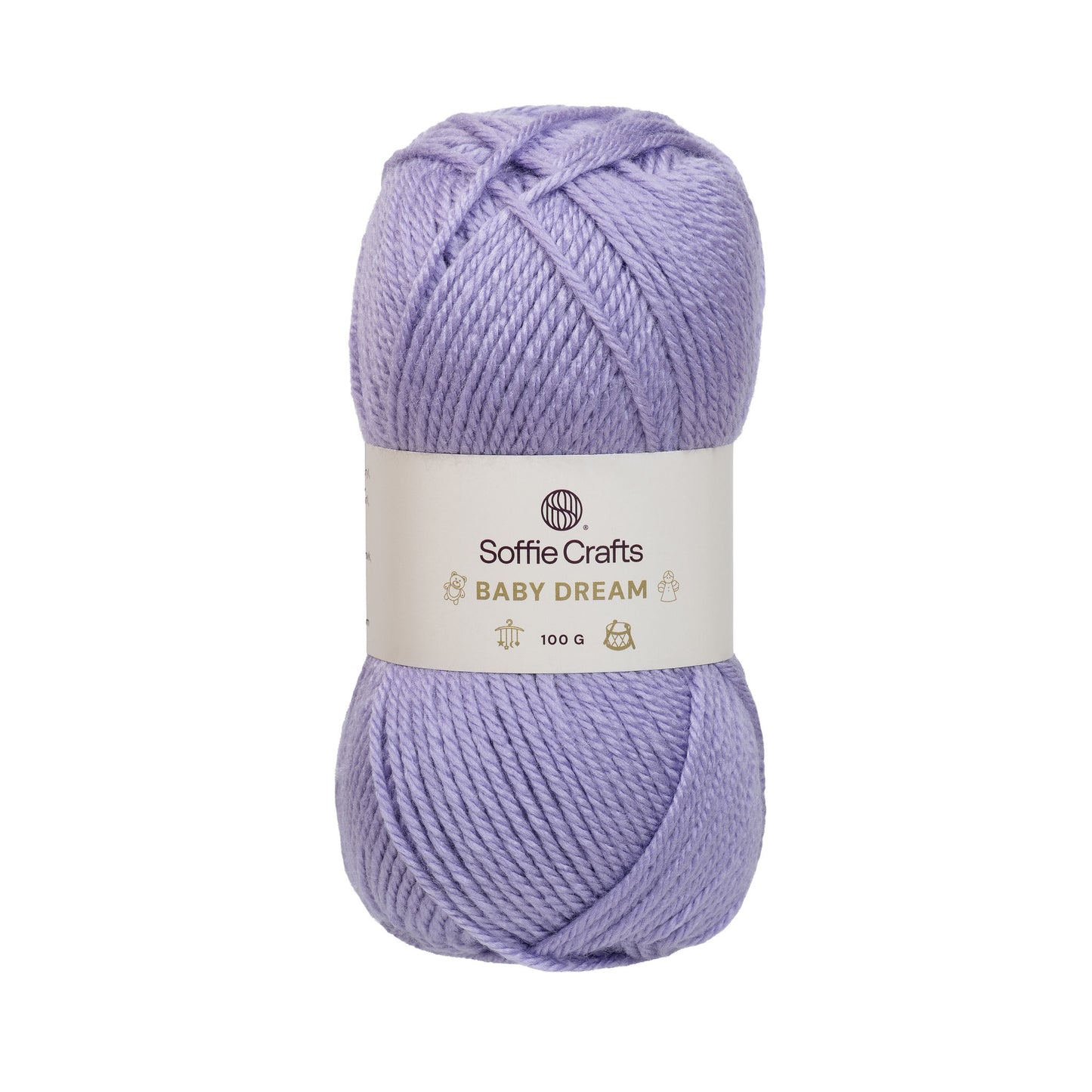 Baby dream /Soffie Crafts/ 100g #00005 "Hele lavendel"