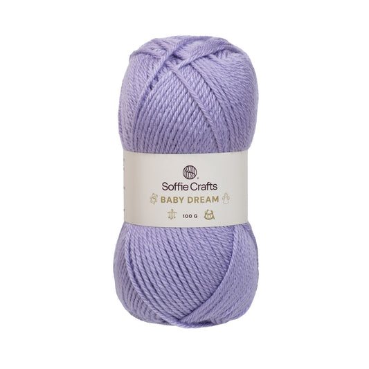 Baby dream /Soffie Crafts/ 100g #00005 "Gaiši lavandra"