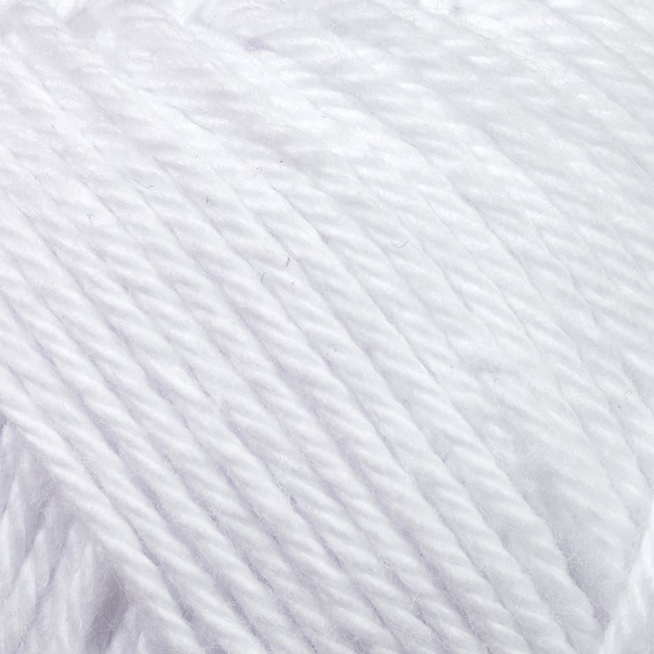 Nora Cotton /Soffie Crafts/ 50g #001 "Balts"