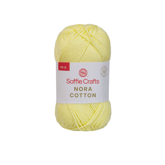 Nora Cotton /Soffie Crafts/ 50g #004 "Helekollane"