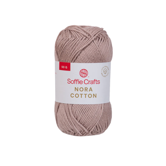 Nora Cotton /Soffie Crafts/ 50g #015 "Beež"