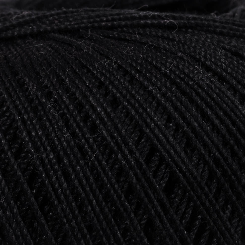 Lacy /Soffie Crafts/ 50g / Nr.10 #00003 "Melns"