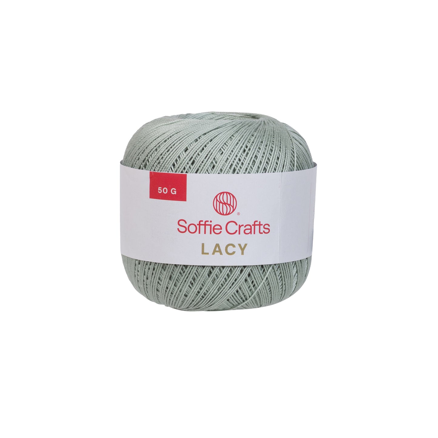 Lacy /Soffie Crafts/ 50g / No. 10 #00006 "Pastel Sage"