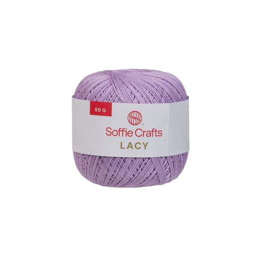Lacy /Soffie Crafts/ 50g / No. 10 #00007 "Lavender"