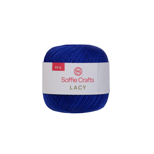 Lacy /Soffie Crafts/ 50g / No.10 #00013 "Royal Blue"