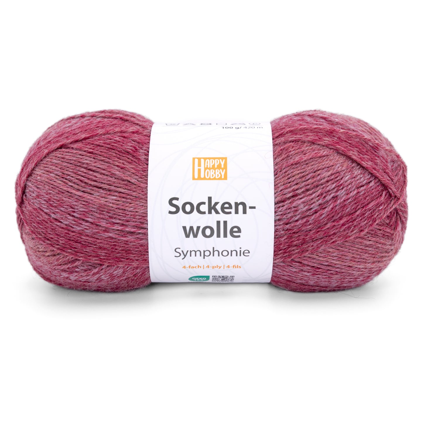 Socken-wolle Symfonie /Happy Hobby/ 4-diegu zeķu dzija 100g #02