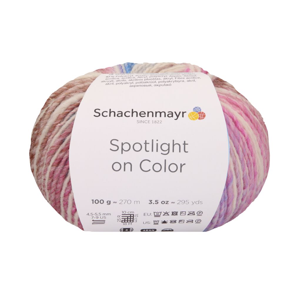 Spotlight on Color /Schachenmayr/ 100g #00082 "Dabīga krāsa" - Noliktavas izpārdošana!