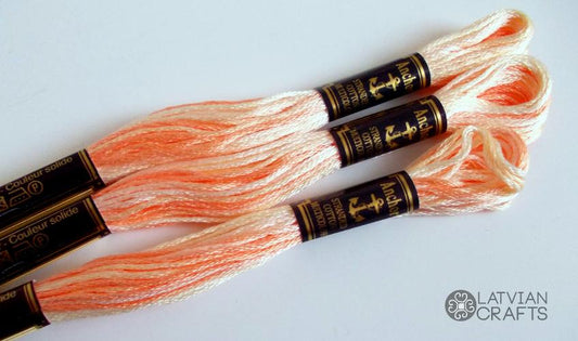 Izšūšanas diegs Anchor Stranded Cotton multicolor, 100% kokvilna, 8m, #01318