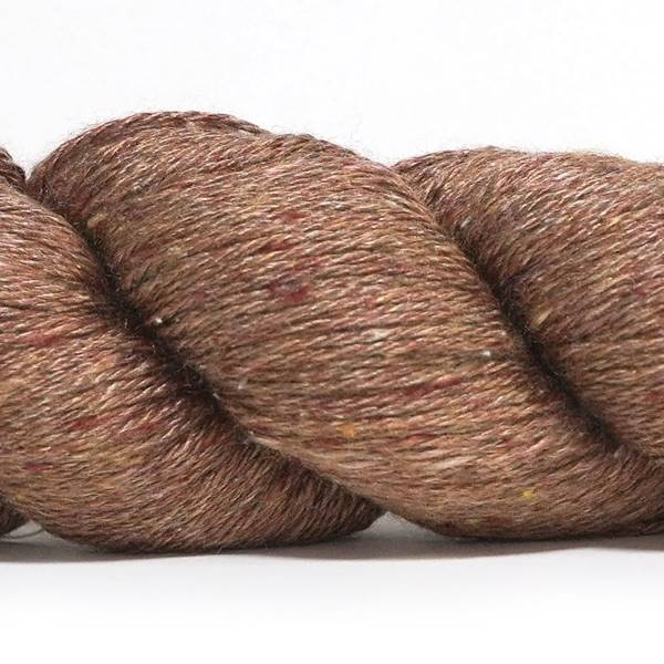 Spun Silk World TANGLED silk Nm 16/3 50g #0105 "Dzelzs garoza"