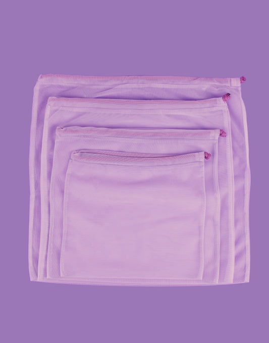 Projektu soma, izmērs S - 25 x 22 cm, lavanda /Zbag.lv Eco&Style