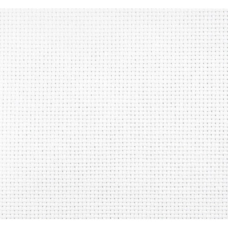 Zweigart Aīda 16ct #100 - 50 x 100 cm 1 gab., balta